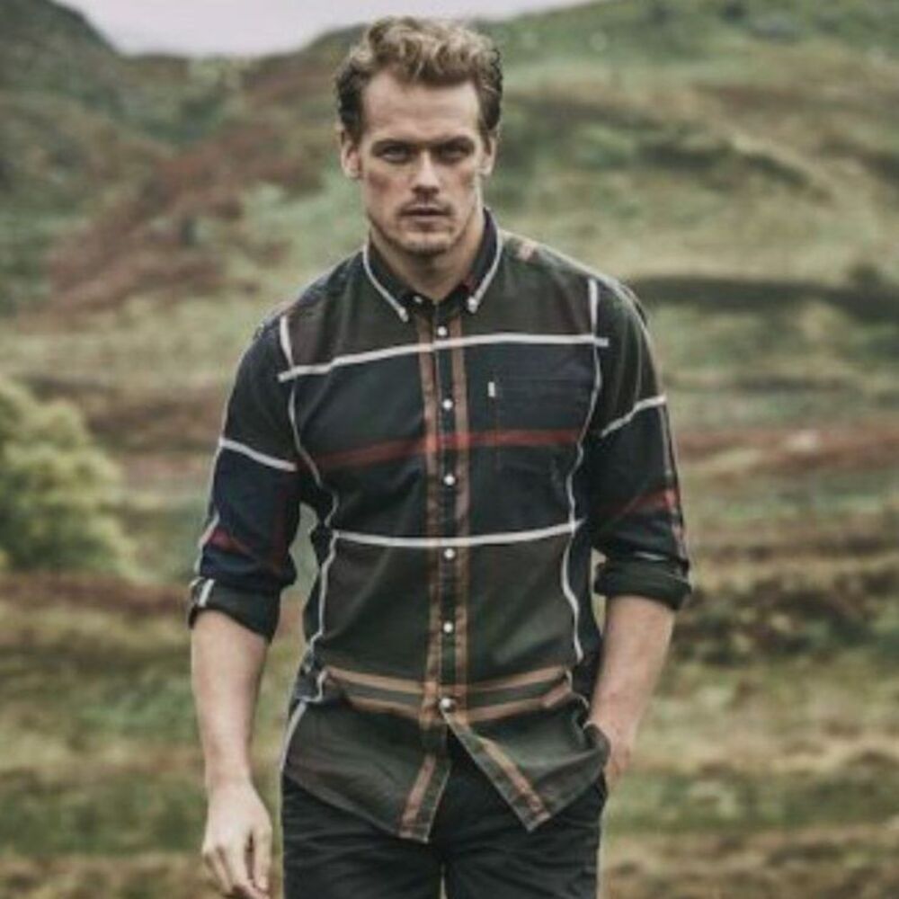 BARBOUR - 2XL John Tailored Check Plaid Shirt Tartan Button Down Classic